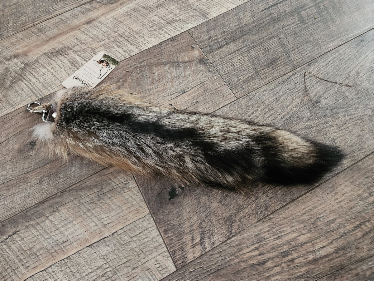 Grey Fox Tail - GF1 – Lauraine's Leather