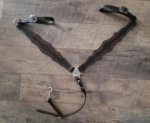 Chocolate Brown Breast Collar