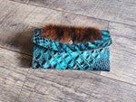 Tri Fold Wallet - Sea Croc #15