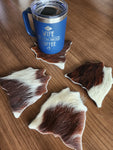 Cowhide Coaster - CH005