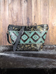 Acid Wash Cowhide Crossbody #24