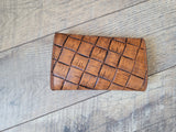 Hand Tooled Trifold Wallet #02