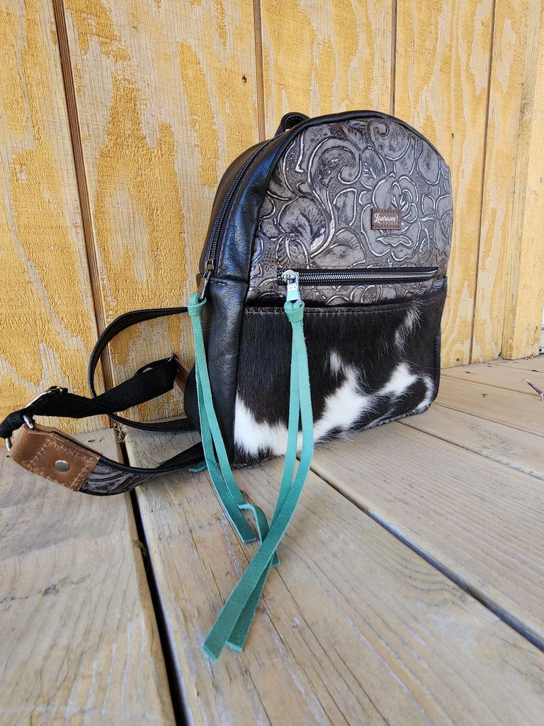 calderwood leather mini backpack Brown Handcrafted This stylish backpack is designed for women Small Leather Backpack | Leather